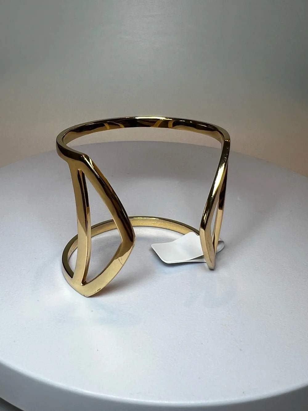 Jules Smith Jane cuff $90 Gold geometric open adjustable cuff bracelet